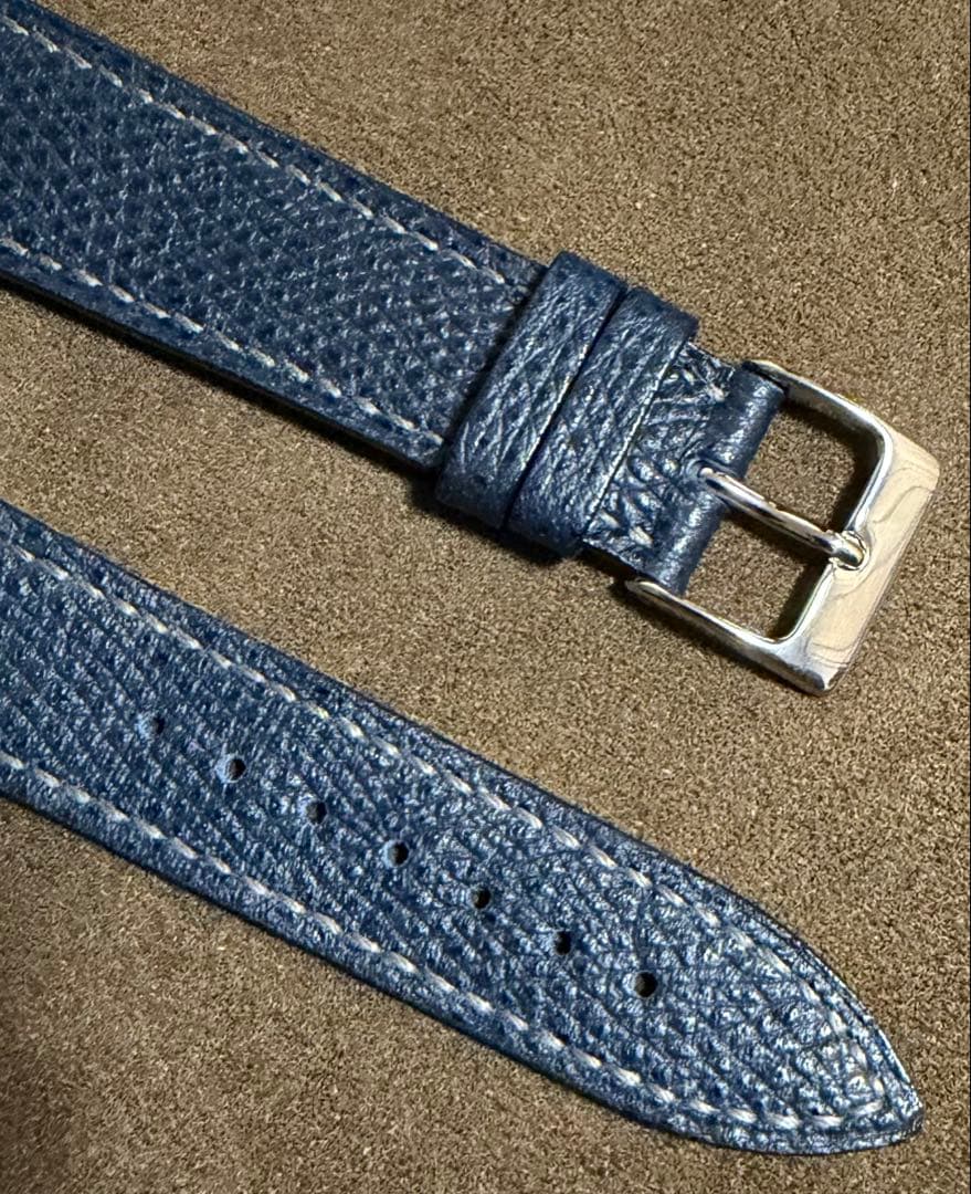 JEAN-CLAUDE PERRIN ジャンクロードぺラン ネイビー 19mm