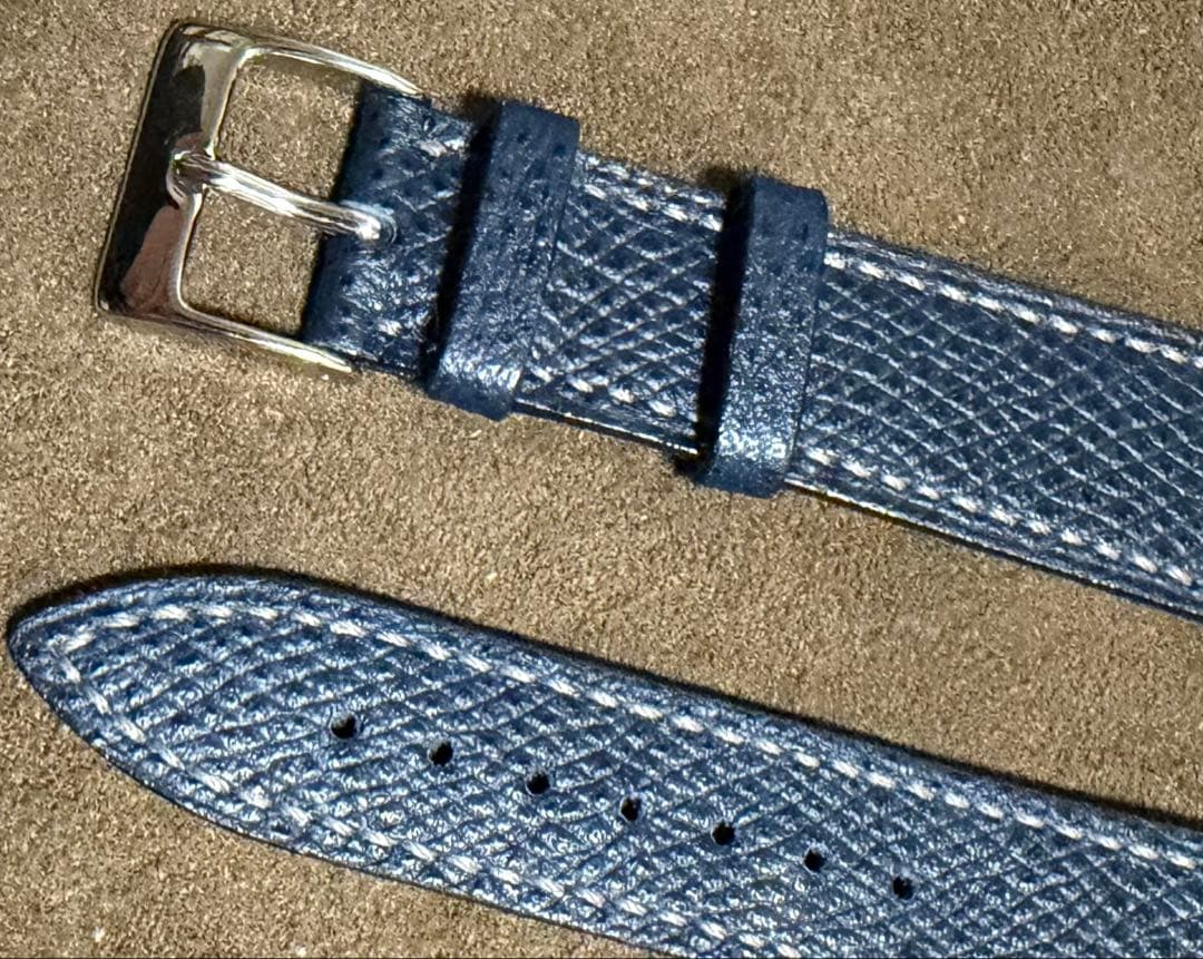 JEAN-CLAUDE PERRIN ジャンクロードぺラン ネイビー 19mm