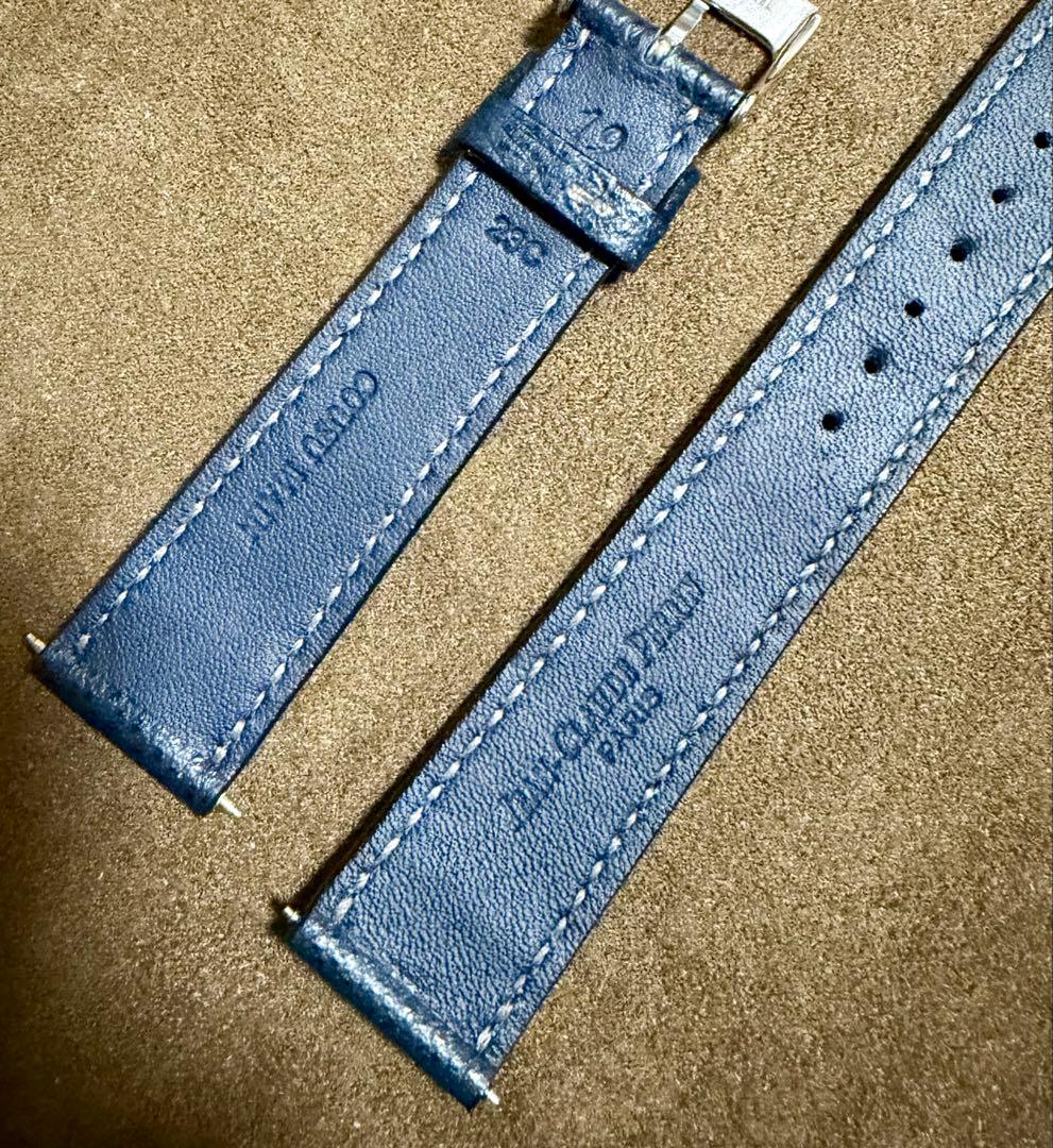 JEAN-CLAUDE PERRIN ジャンクロードぺラン ネイビー 19mm