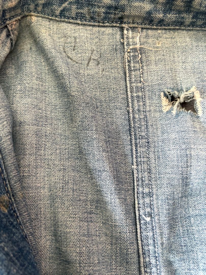 古*男様 古着　40s SUPER BIG MAC カバーオール　デニム　ジャケ