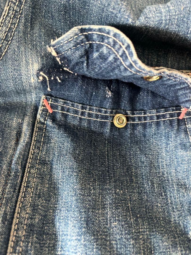 古*男様 古着　40s SUPER BIG MAC カバーオール　デニム　ジャケ