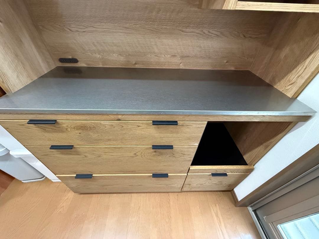 【syさま専用】unico ウニコ ADDAY アディ キッチンボード 食器棚