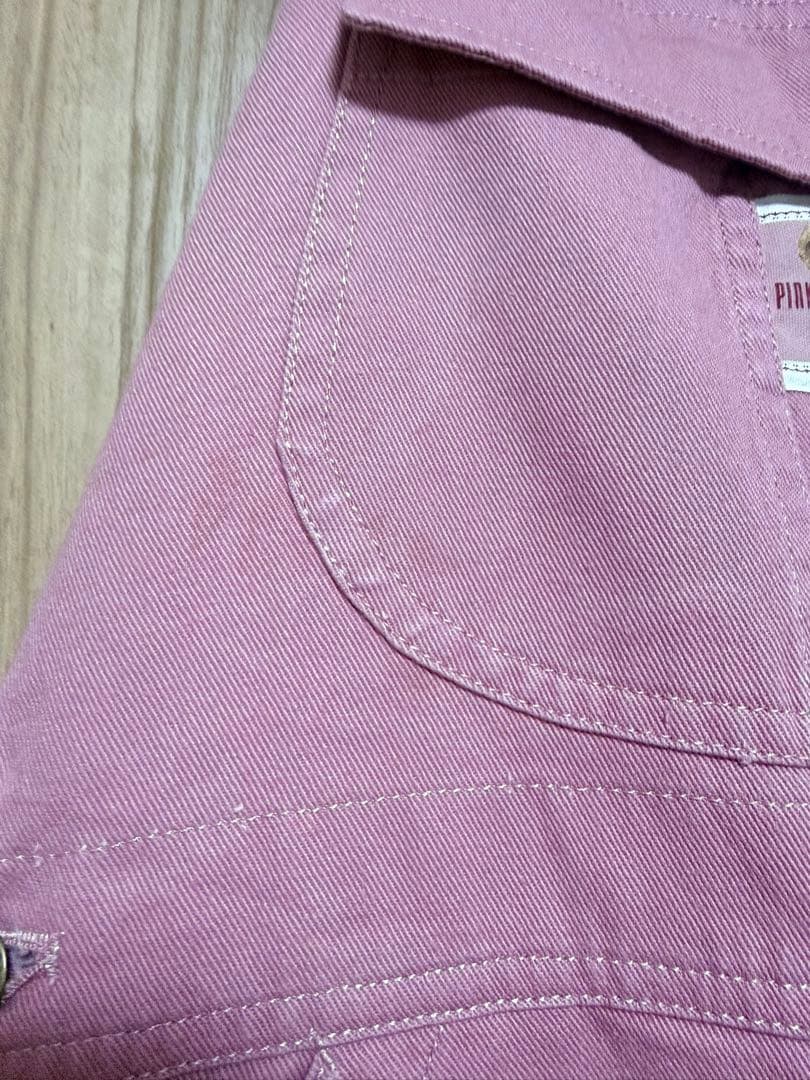 PINK HOUSE ピンク　オーバーオール