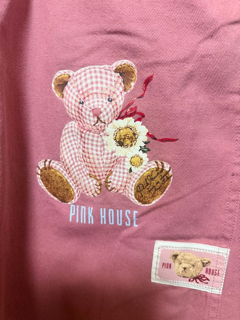 PINK HOUSE ピンク　オーバーオール