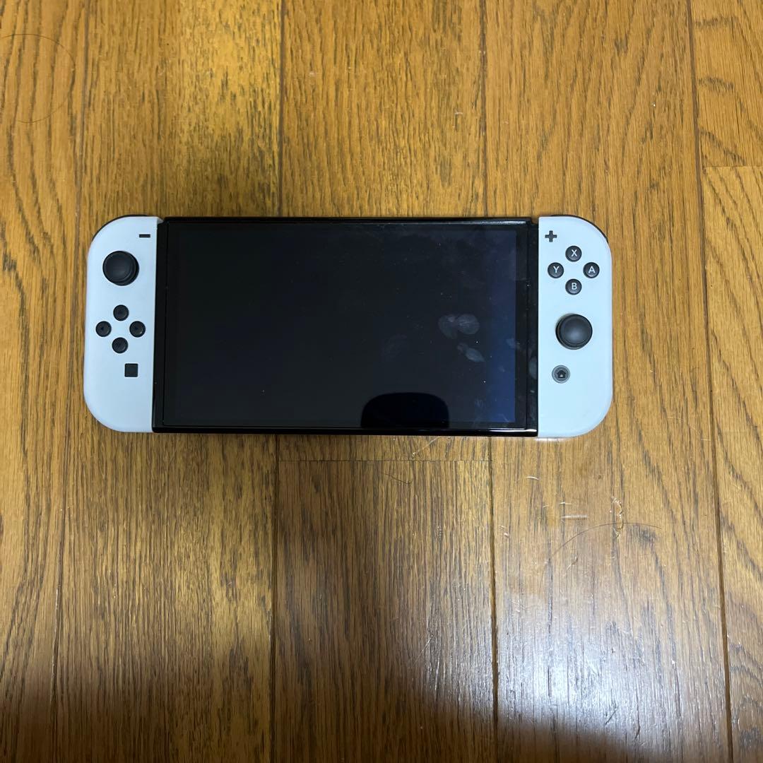 Nintendo Switch 有機EL ホワイト　有線連射コン付き