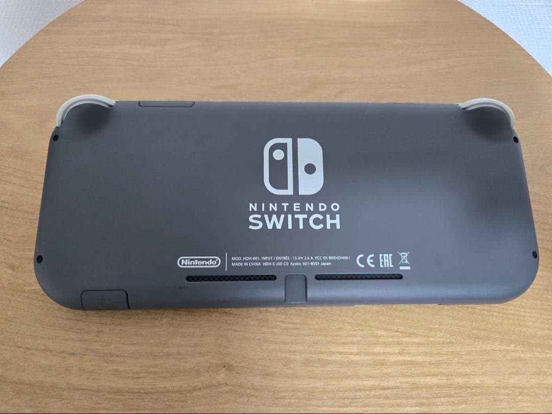 Nintendo Switch Lite グレー　本体＋箱＋収納ケース付き