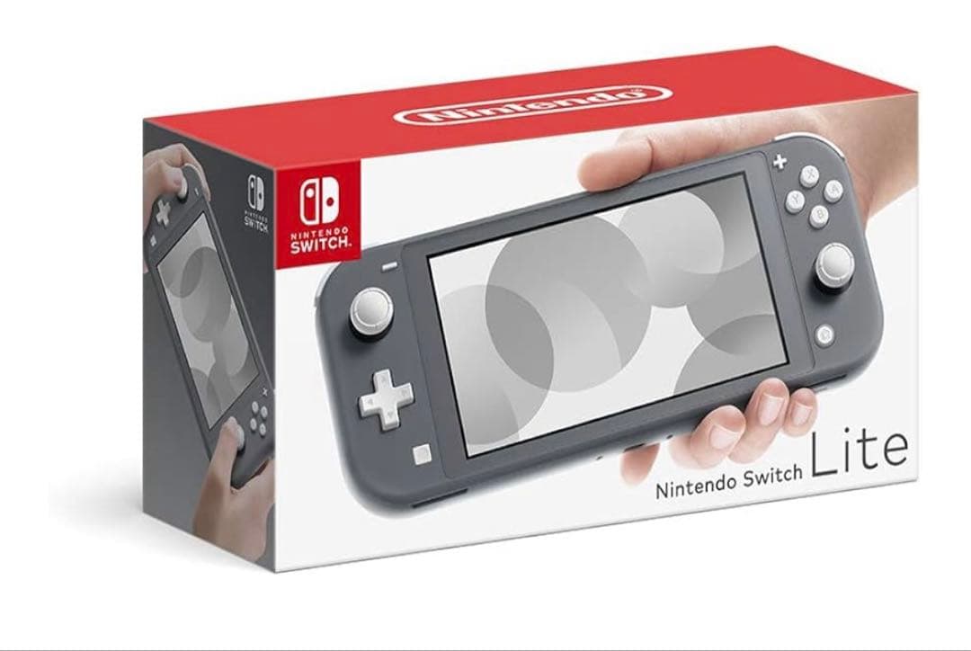 Nintendo Switch Lite グレー　本体＋箱＋収納ケース付き