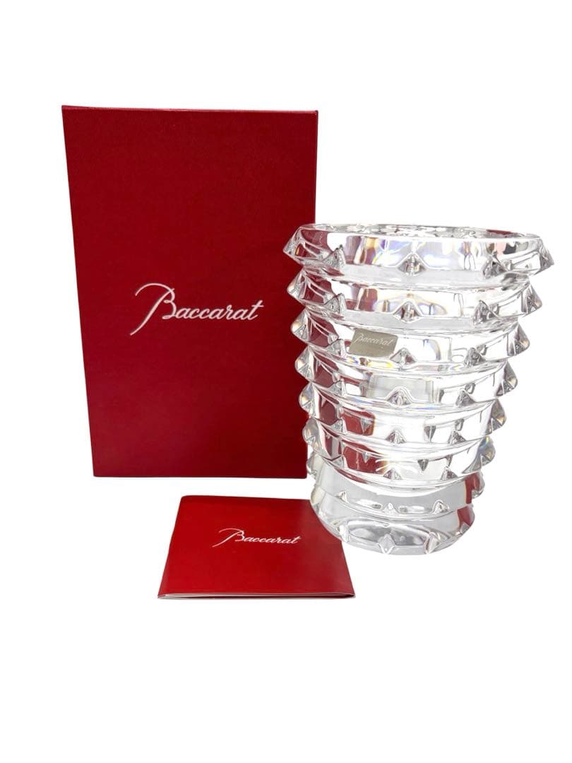く*ん様 BACCARAT バカラ　花瓶　フラワーベース　箱付
