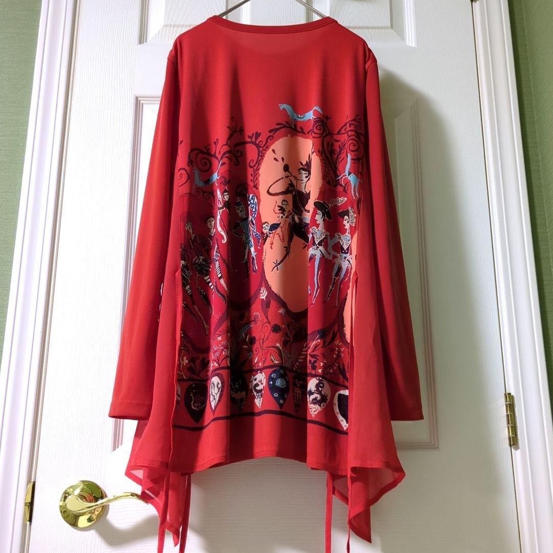 TOKUKO 1er VOL　前開きチュニック　羽織物　イタリア　トスカーナ