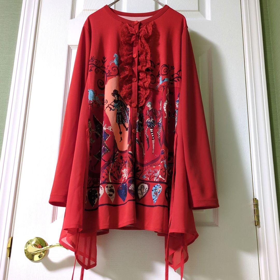 TOKUKO 1er VOL　前開きチュニック　羽織物　イタリア　トスカーナ