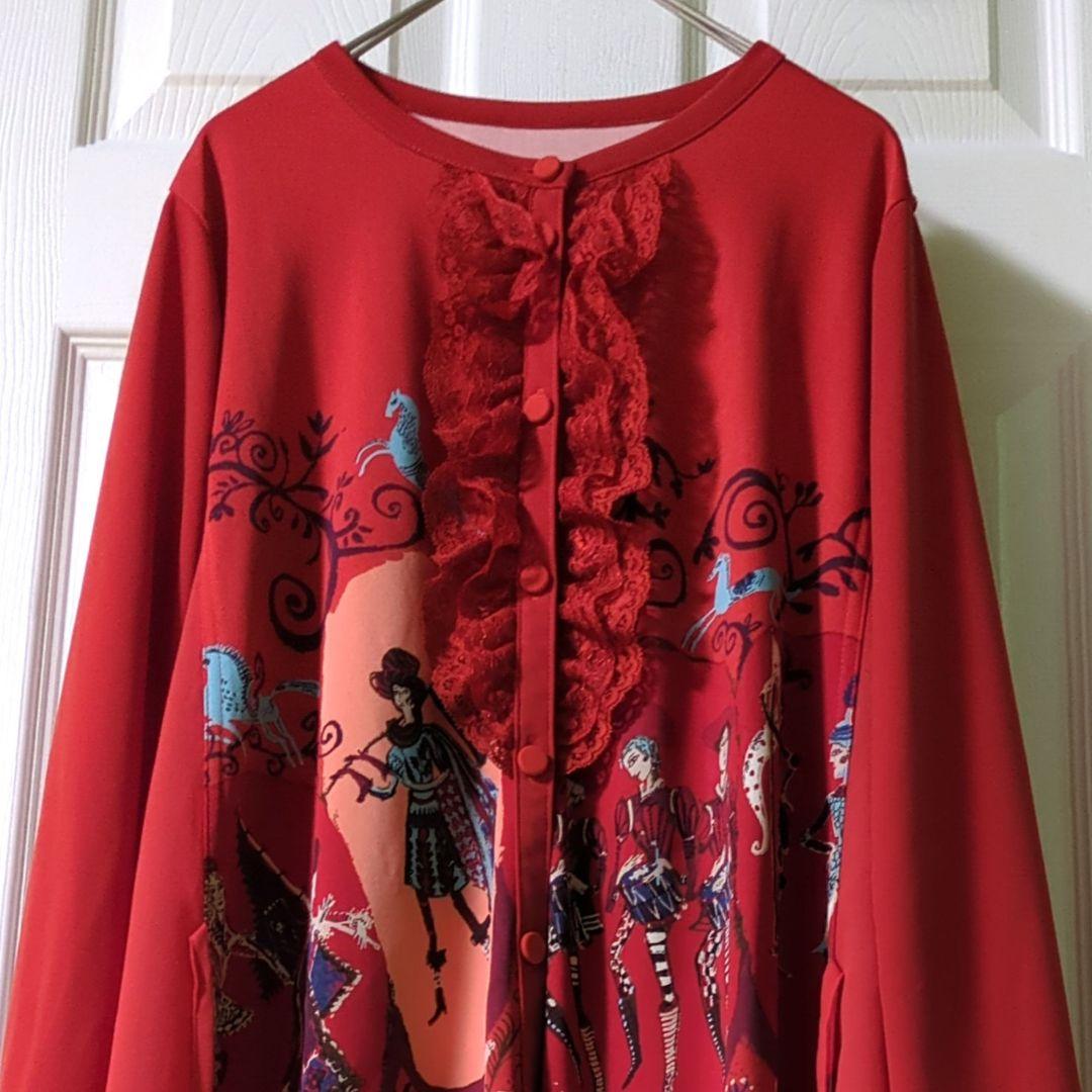 TOKUKO 1er VOL　前開きチュニック　羽織物　イタリア　トスカーナ