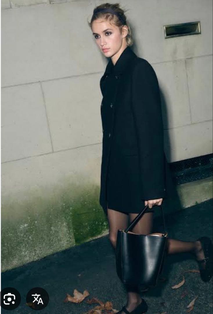 ZARA コート　ダブルブレストジャケット　テーラードジャケット