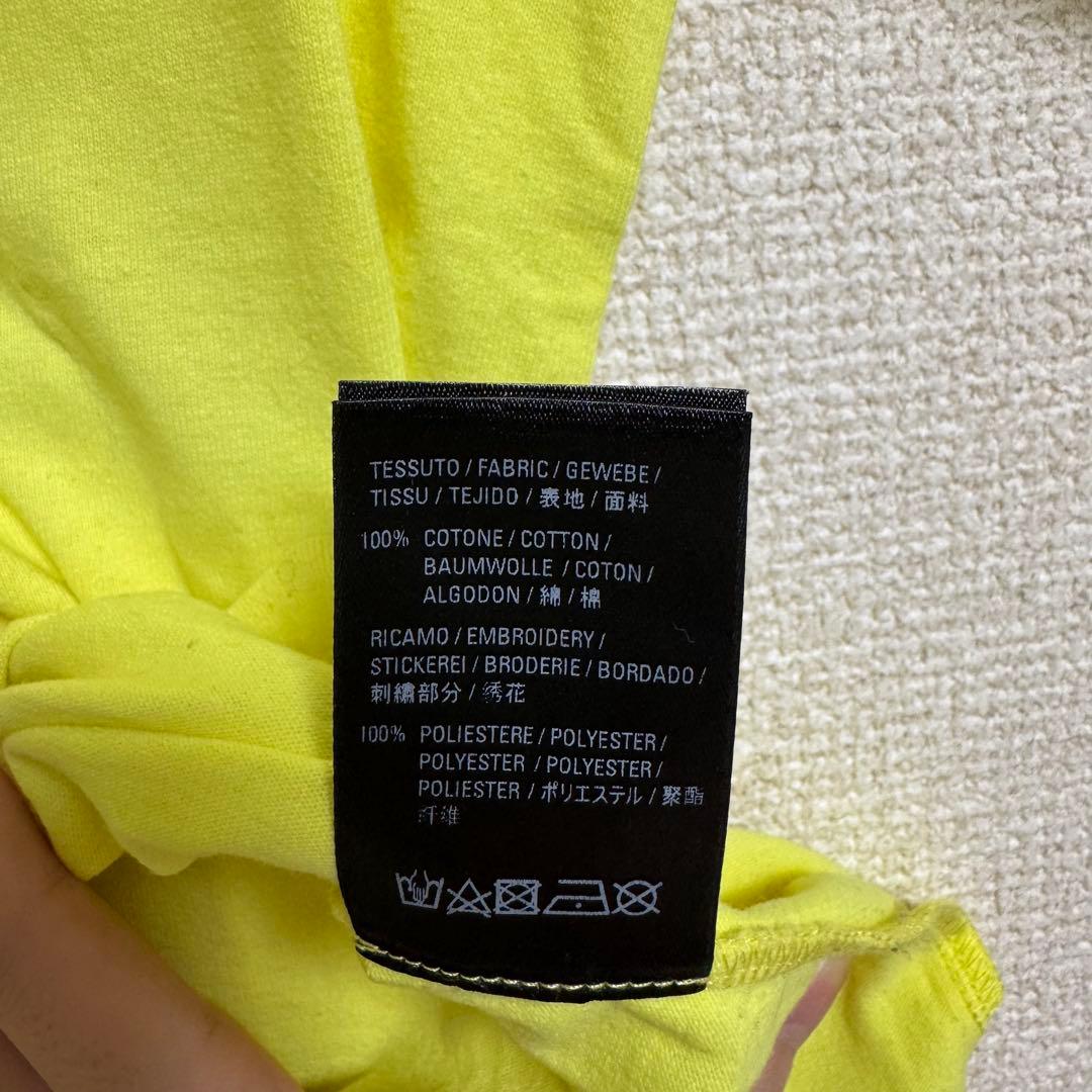 バレンシアガ　Tシャツ　蛍光黄色