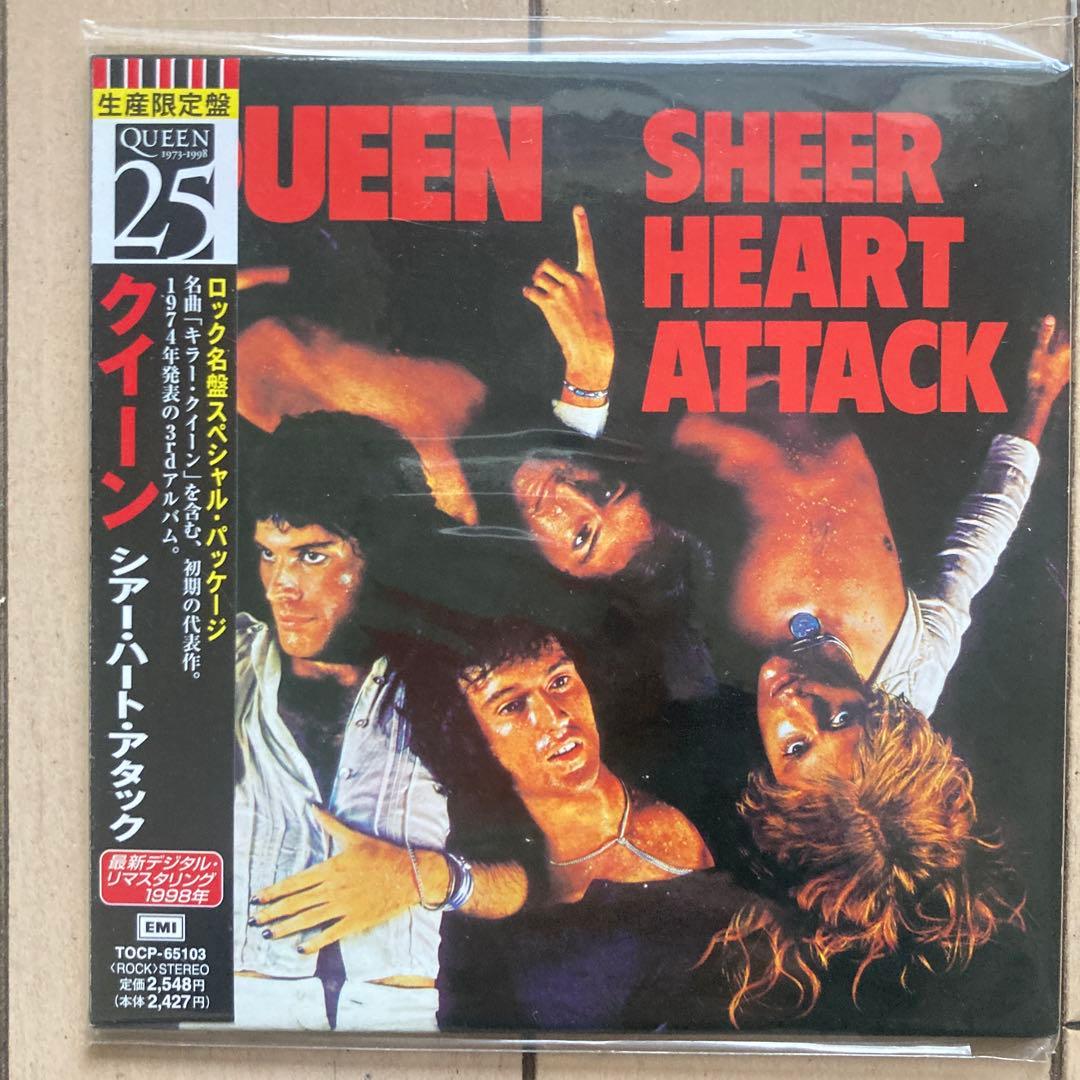 Queen 紙ジャケ　CD 6 枚セット