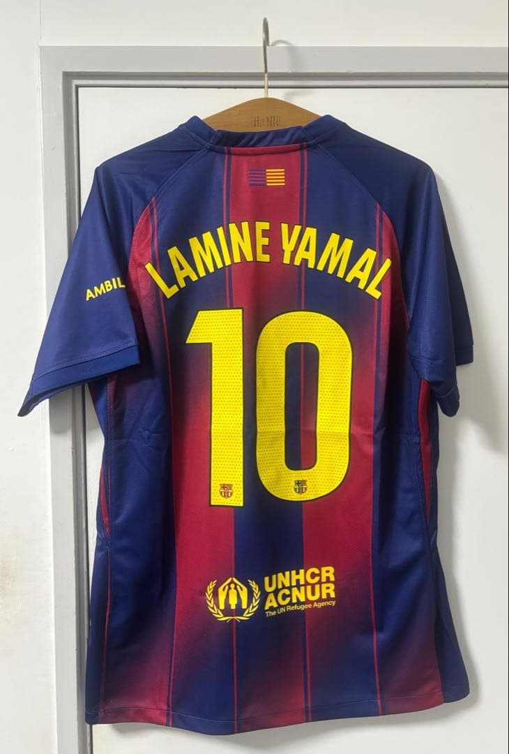 ヤマル ユニフォーム バルセロナ 25-26 ホーム 新品 L