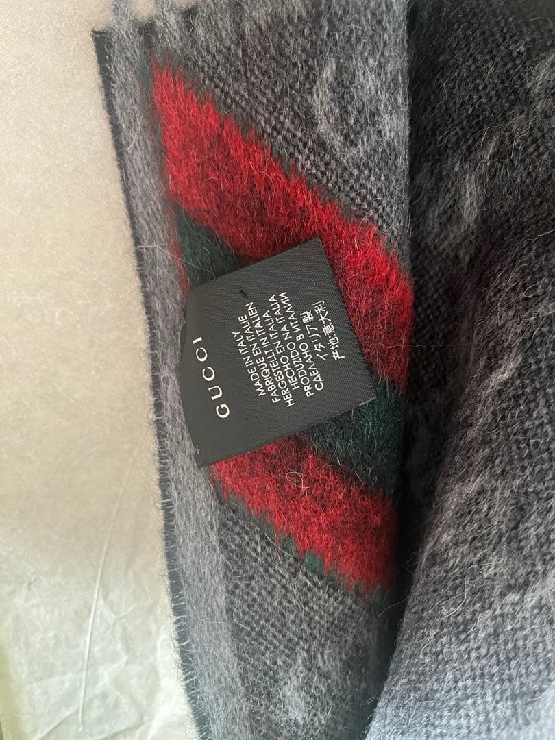 新品未使用 GUCCI グッチ マフラーリボンジョッパー箱付き