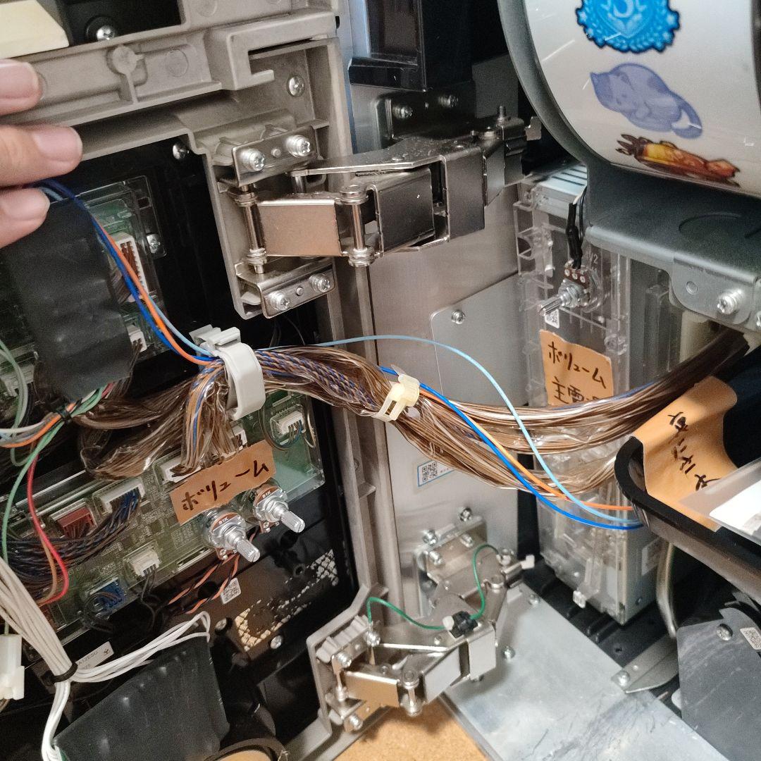 パチスロ実機　ガールフレンド（仮）リールストッパー、順押しオート、不要機付