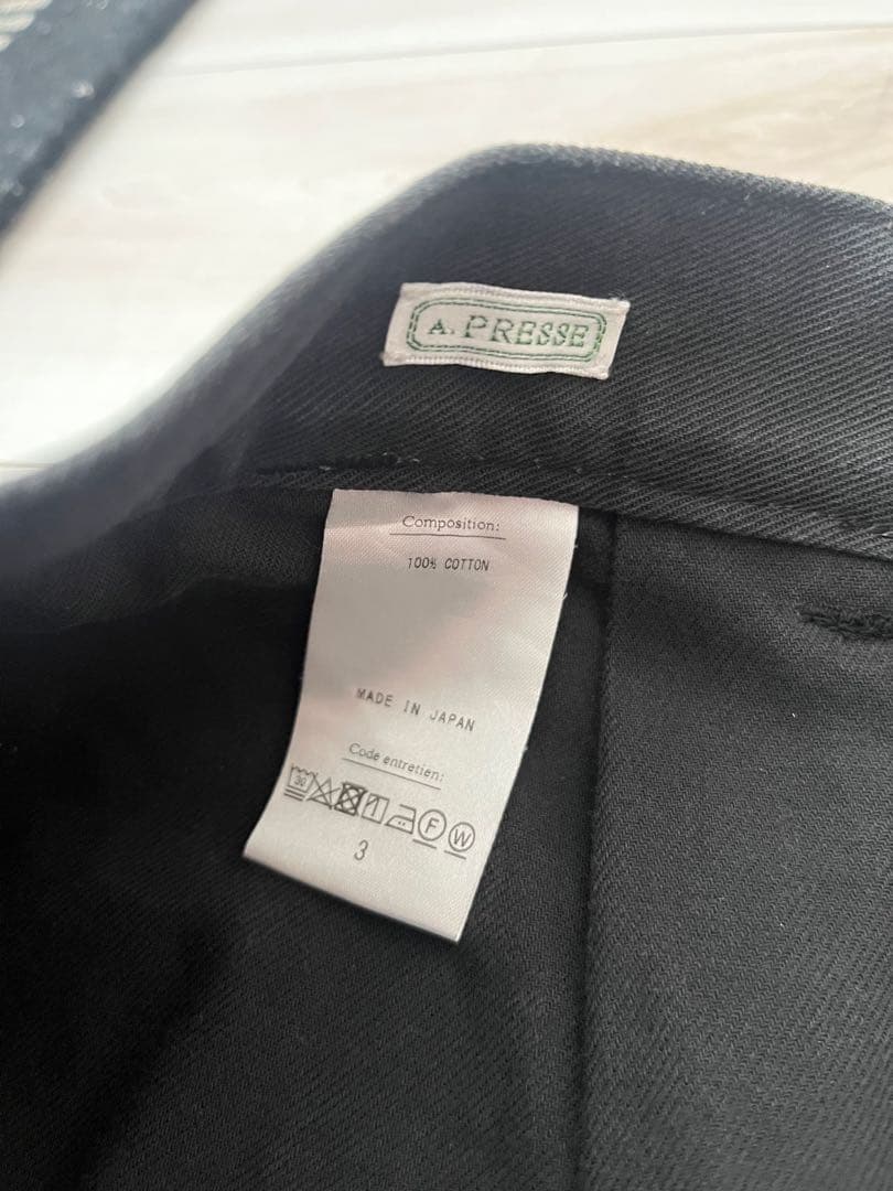 A.PRESSE USAF Hemmed Bottoms アプレッセ ヘムボトム