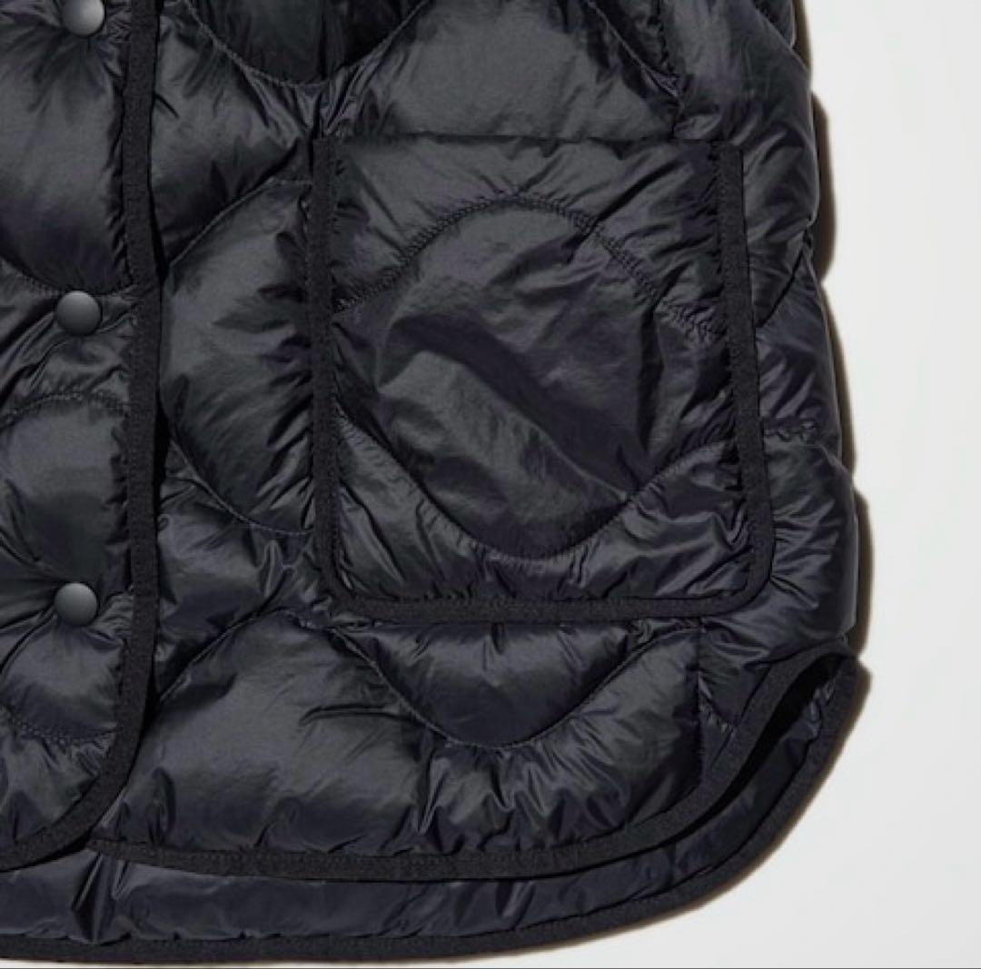 ユニクロ コントワーデコトニエ ウルトラライトダウンベスト ブラック新品タグ付き