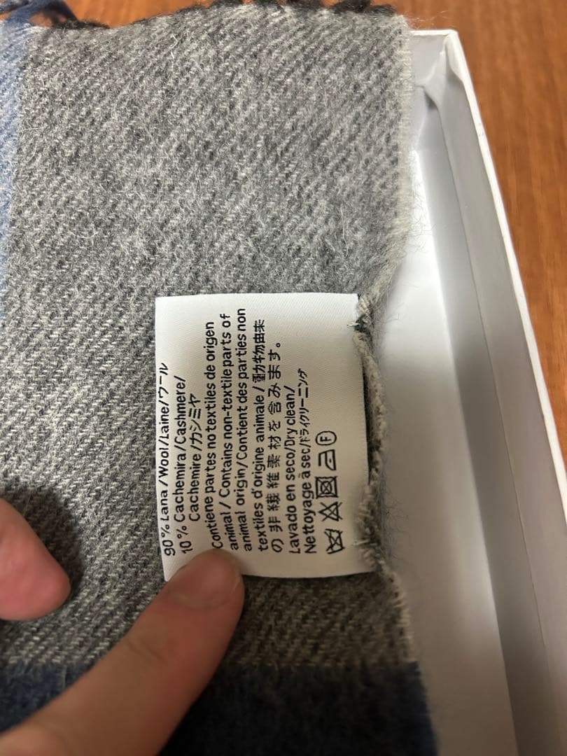 LOEWE ロエベ　マフラー　ウールカシミヤ