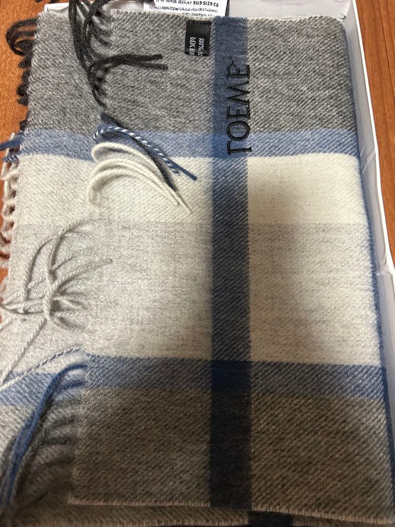 LOEWE ロエベ　マフラー　ウールカシミヤ