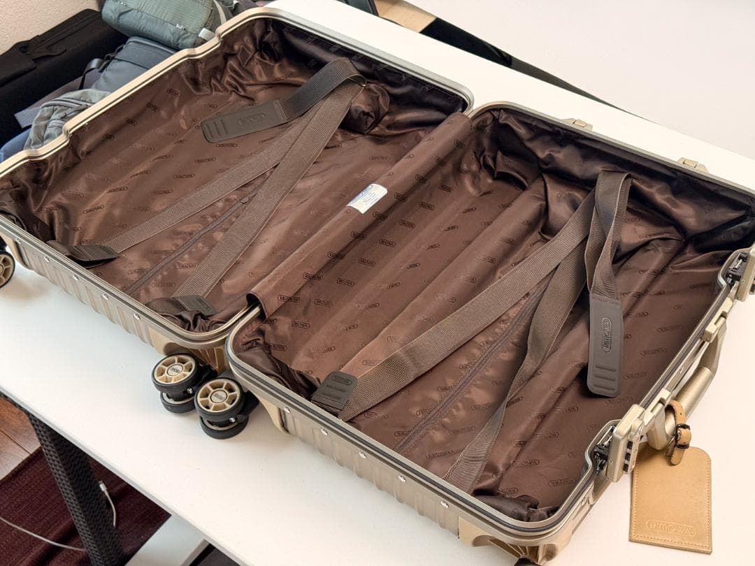 RIMOWA トパーズ チタニウム 32L 美品 付属品完備