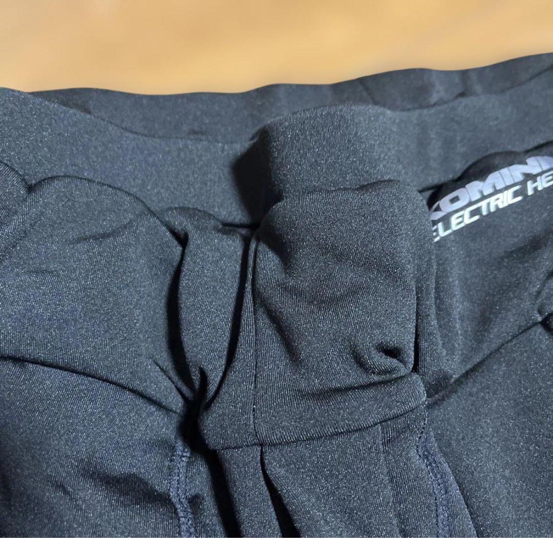 コミネ EK-113 12V エレクトリックインナータイツ　ブラック　XL