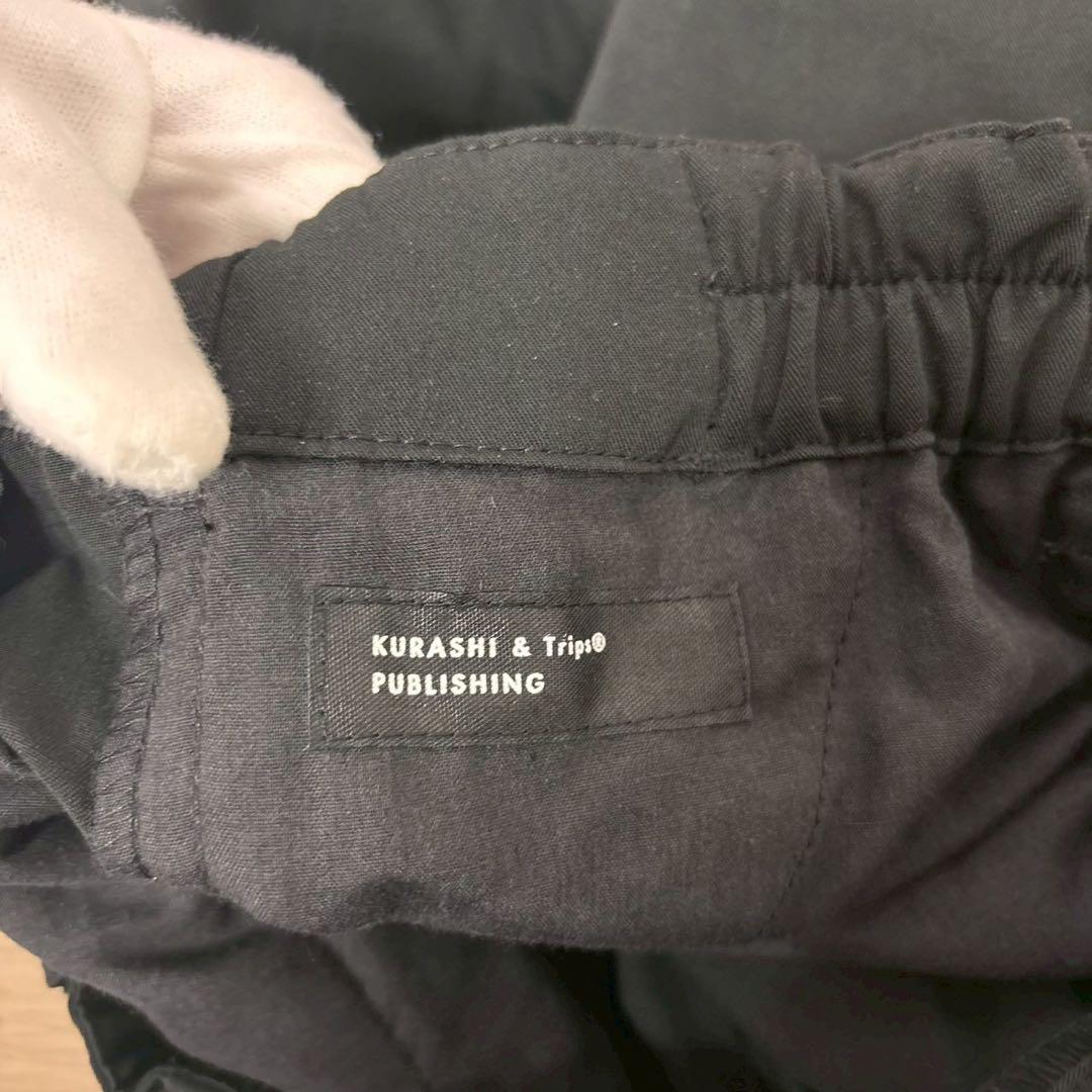 1998 北欧、暮らしの道具店　カーゴパンツ　黒　ボトムス　カジュアル　M 春秋