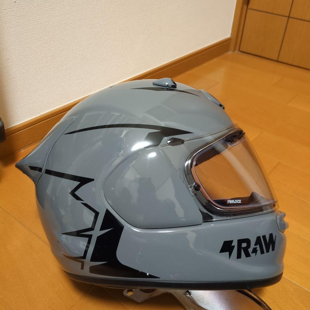 Arai Astro GX フルフェイスヘルメット グレー ミラーシールド付
