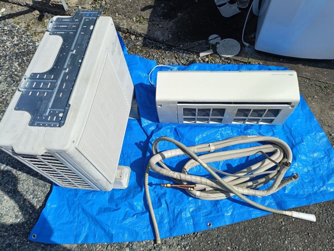 富士通 掃除機能 多機能 エアコン２．５ｋｗ １００V　2012年製 引取限定