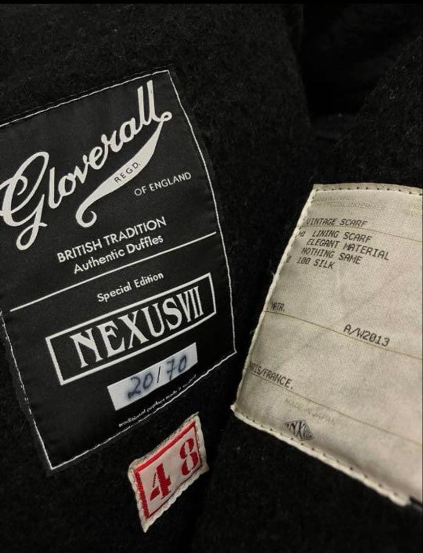 70着限定NEXUS7×Gloverallダッフルコート 48 ネクサスセブン