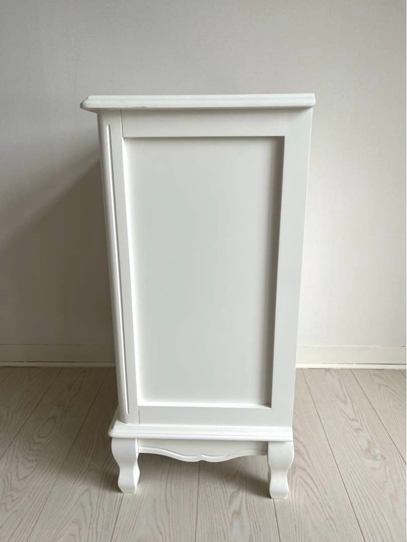 プリンセス家具キャビネットガラス扉　引出し付　姫系　キャッツプリンセスduo