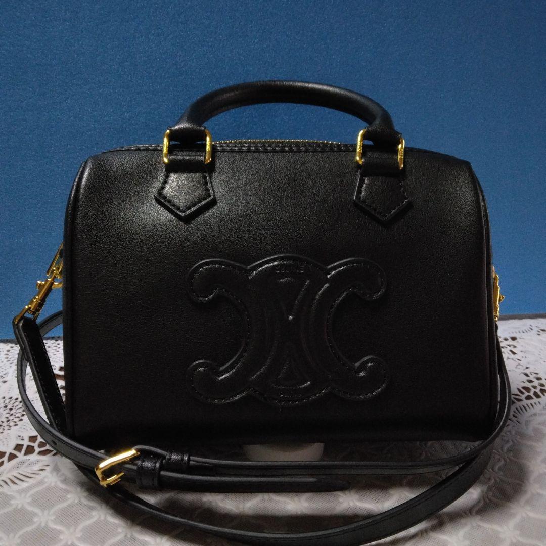 セリーヌ　ブラック 2WAYショルダーバッグ
