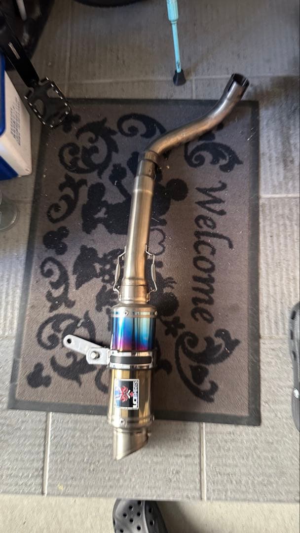 HONDA HORNET 250 ショートチタンマフラー