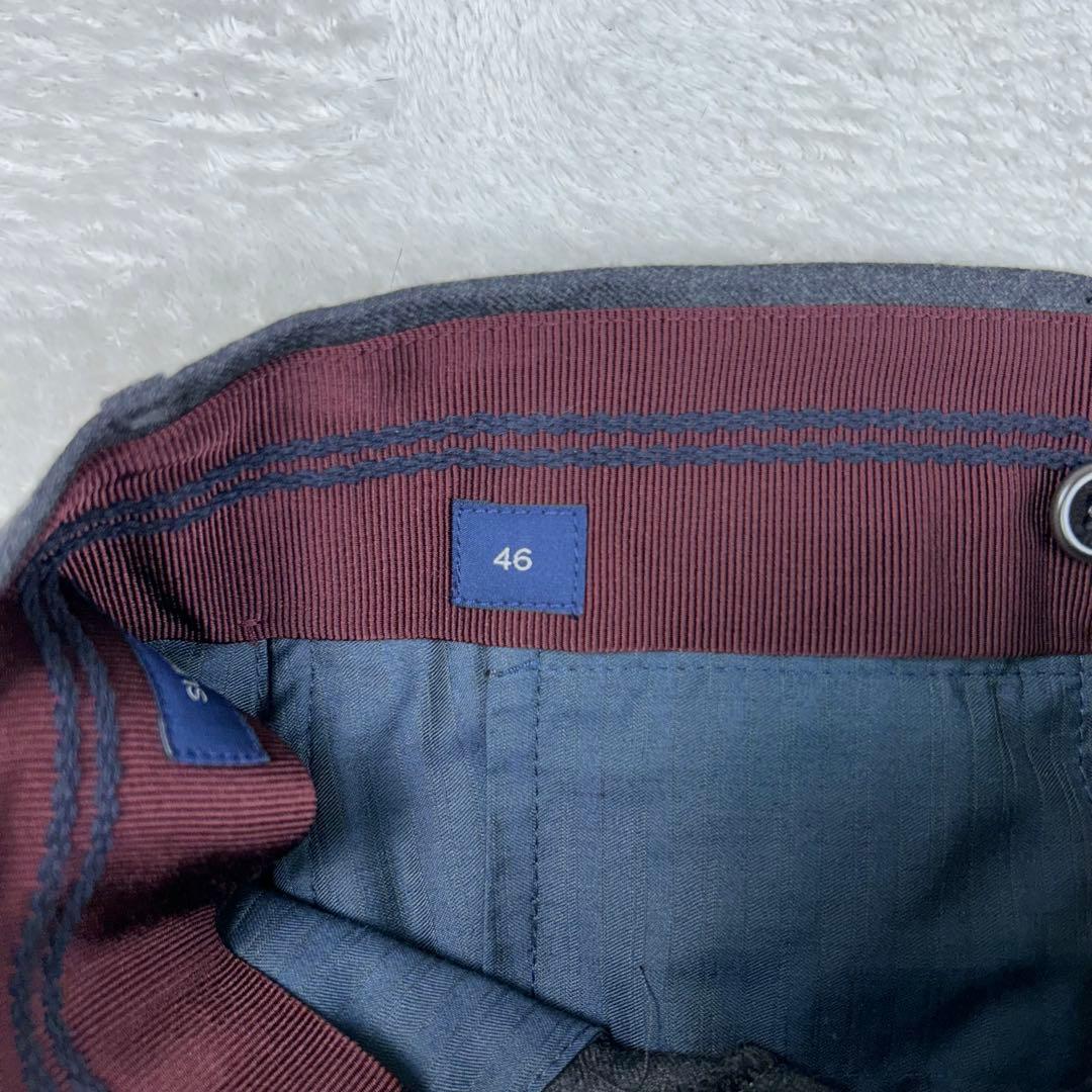 INCOTEX × BEAMSF別注 フランネルスラックスパンツ スリムフィット