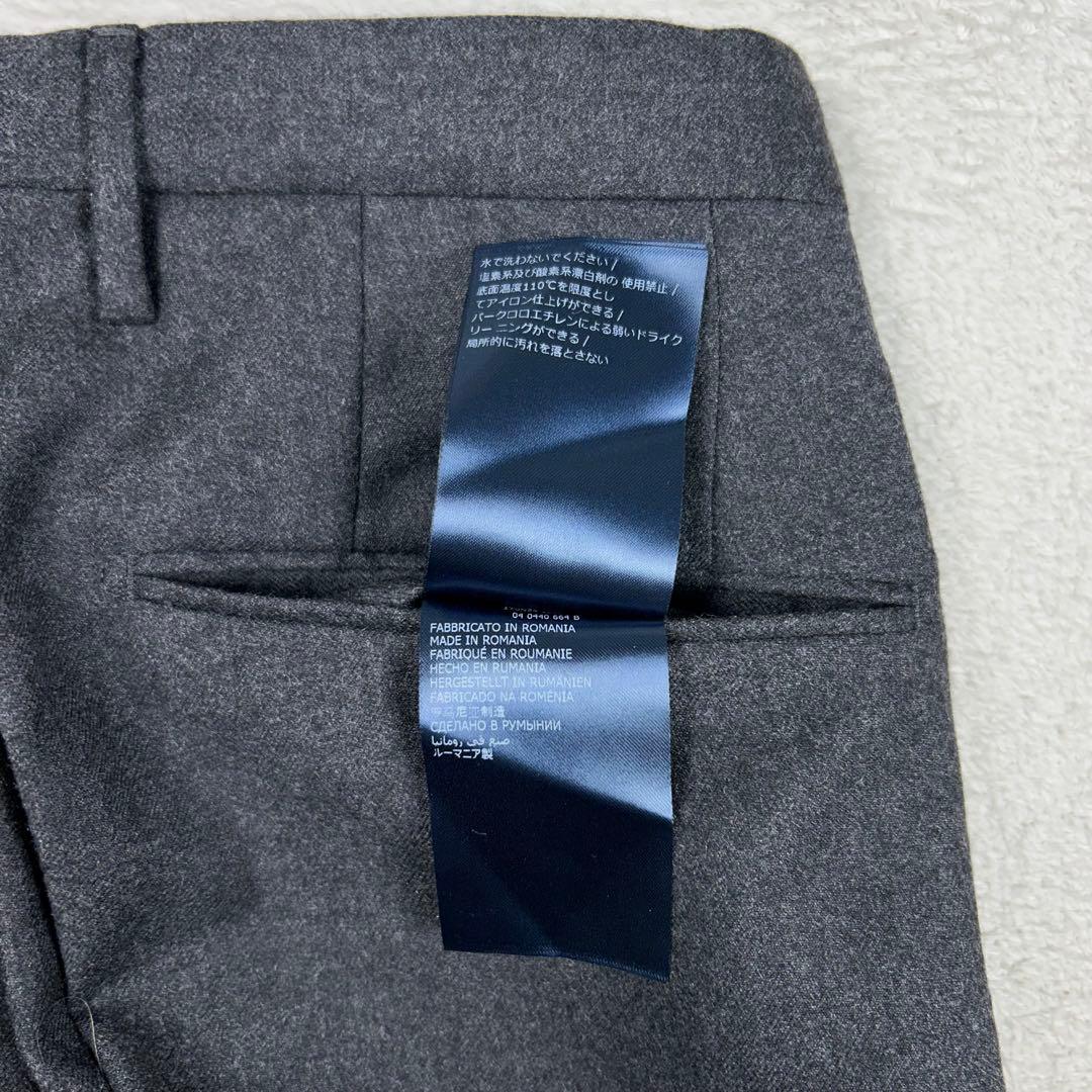 INCOTEX × BEAMSF別注 フランネルスラックスパンツ スリムフィット