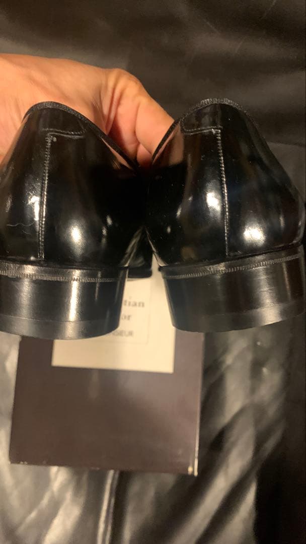 Christian Dior クリスチャンディオール　オペラシューズ　エナメル