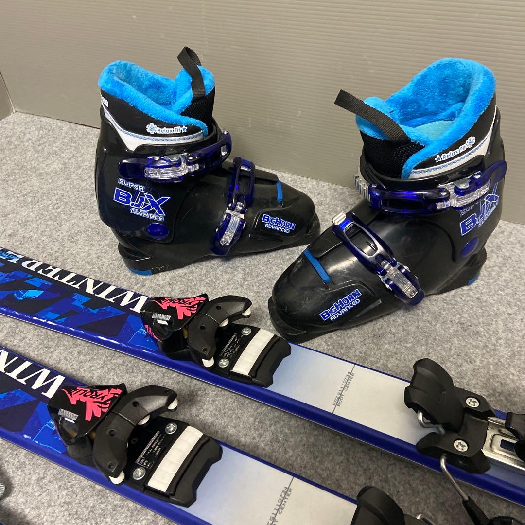 ★メンテナンス済 子供スキーセット　身長117~130cm前後のお子様向け