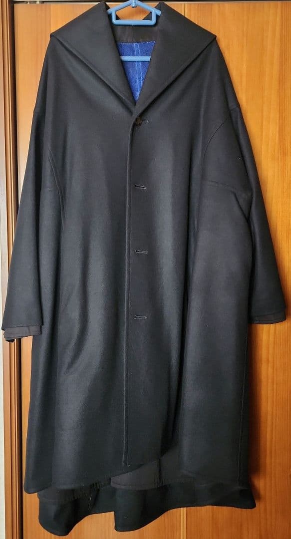 ヨウジヤマモト　ファム　ウール　ケープ　チェスター　コート　2017AW