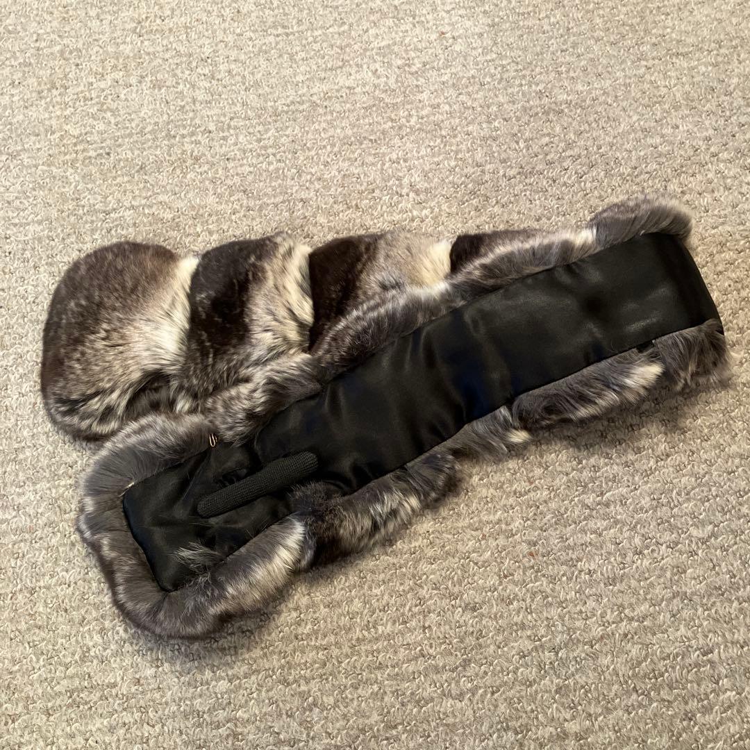 チンチラファー　マフラー