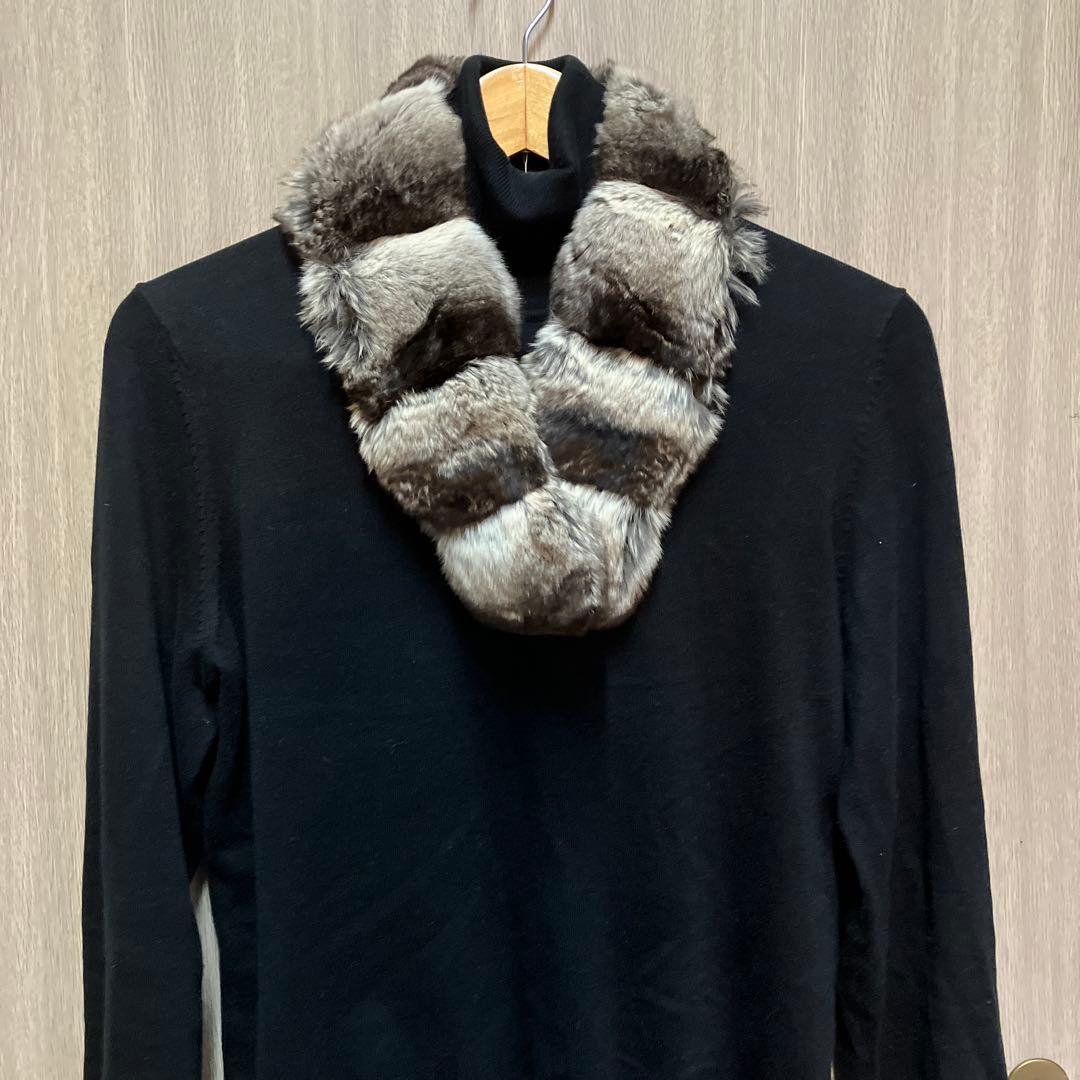 チンチラファー　マフラー