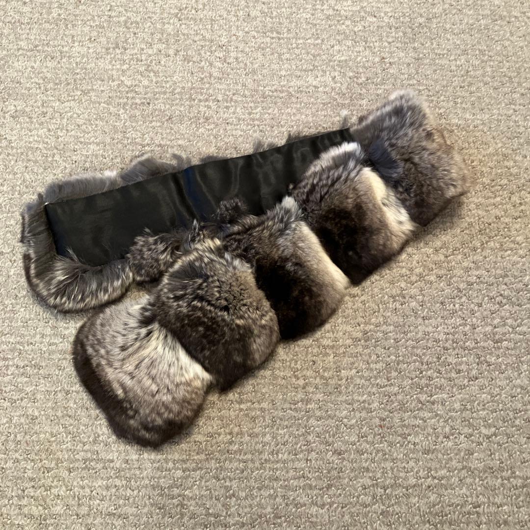 チンチラファー　マフラー