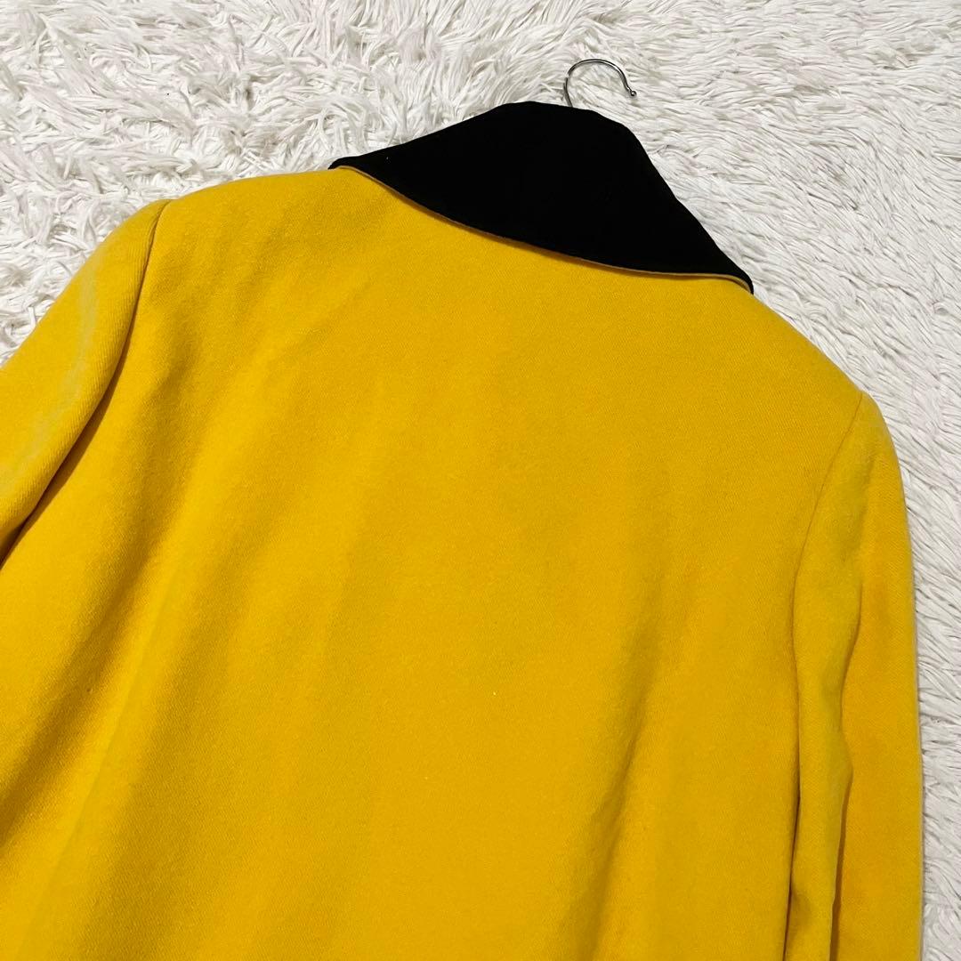 ✨希少✨カールラガーフェルド　チェスターコート　マキシ丈　アンゴラ混　38