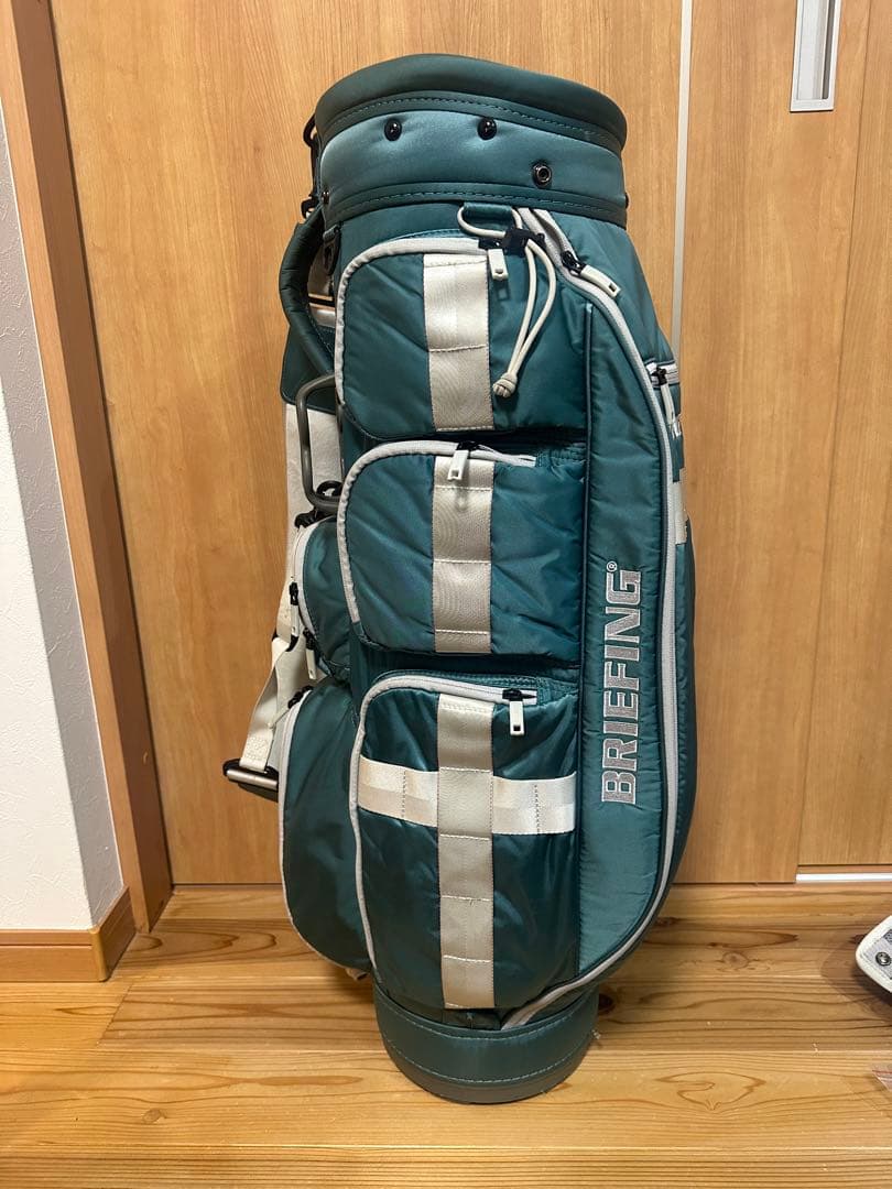 専用BRIEFING ゴルフバッグ・キャディバッグ グリーン