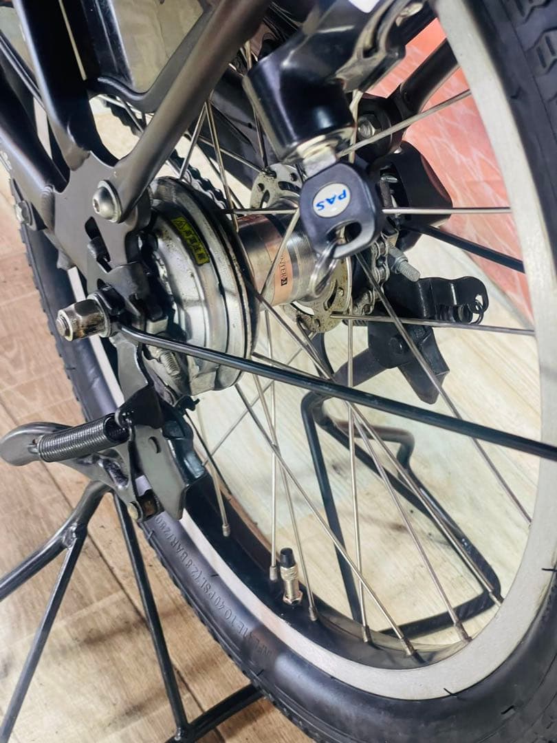 パスキス12AH⭐️人気モデル！ヤマハ子供乗せ電動アシスト自転車Y3281