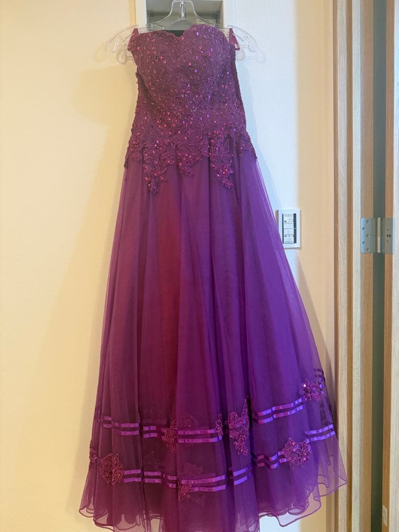 美品　TWEED DRESS ツイードドレス　演奏会ドレス　発表会ドレス　ドレス