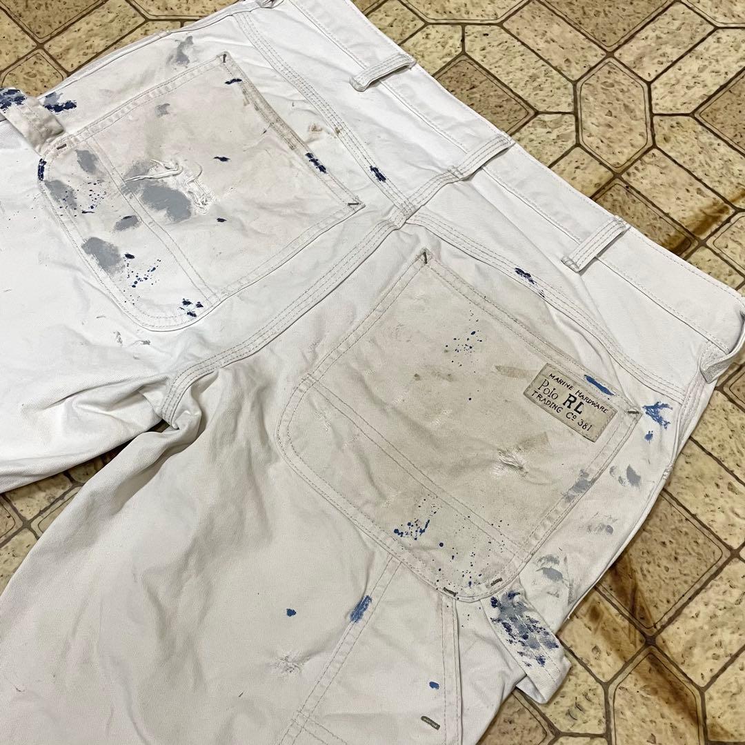 POLO RARPH LAUREN ダブルニー ペインター パンツ 32/30