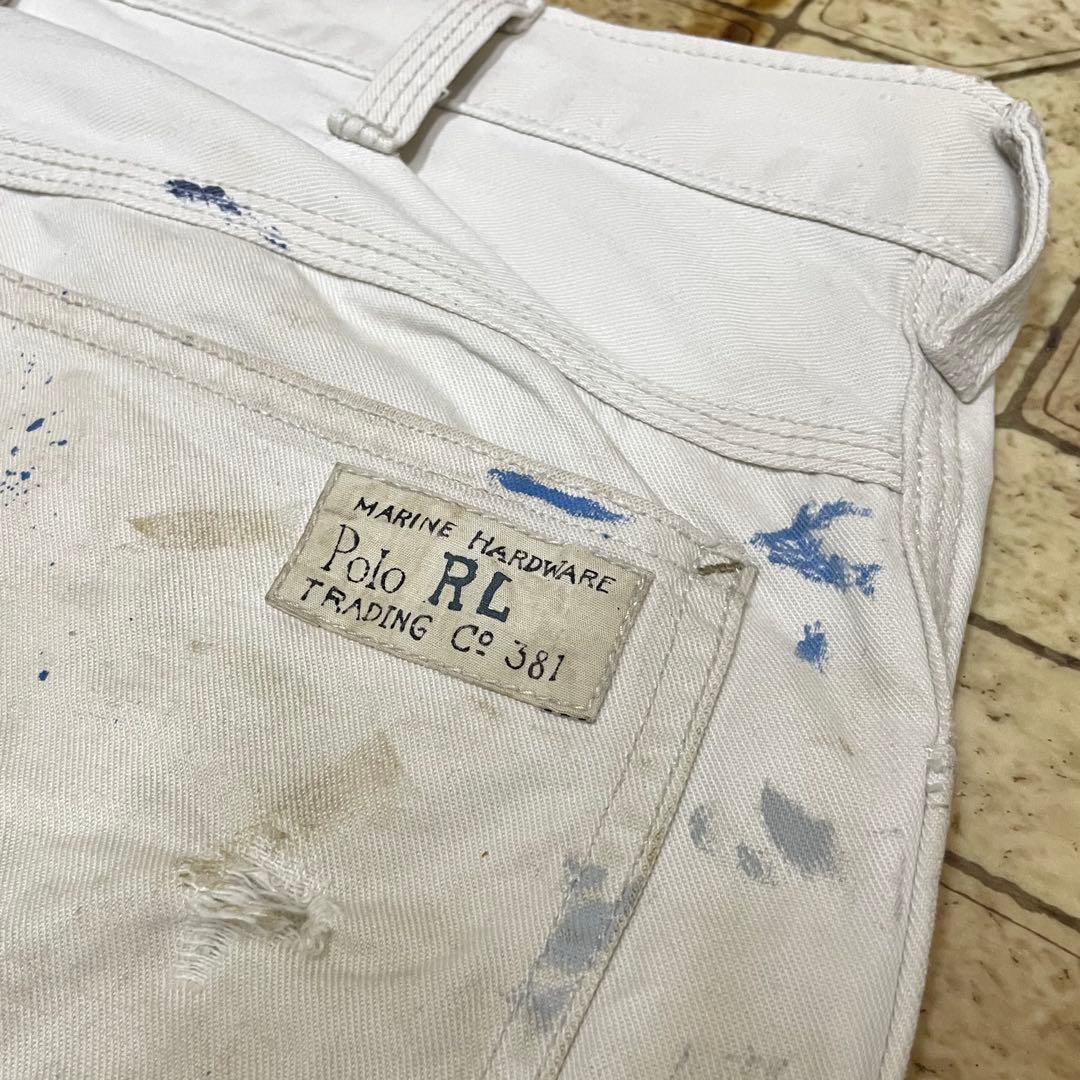 POLO RARPH LAUREN ダブルニー ペインター パンツ 32/30