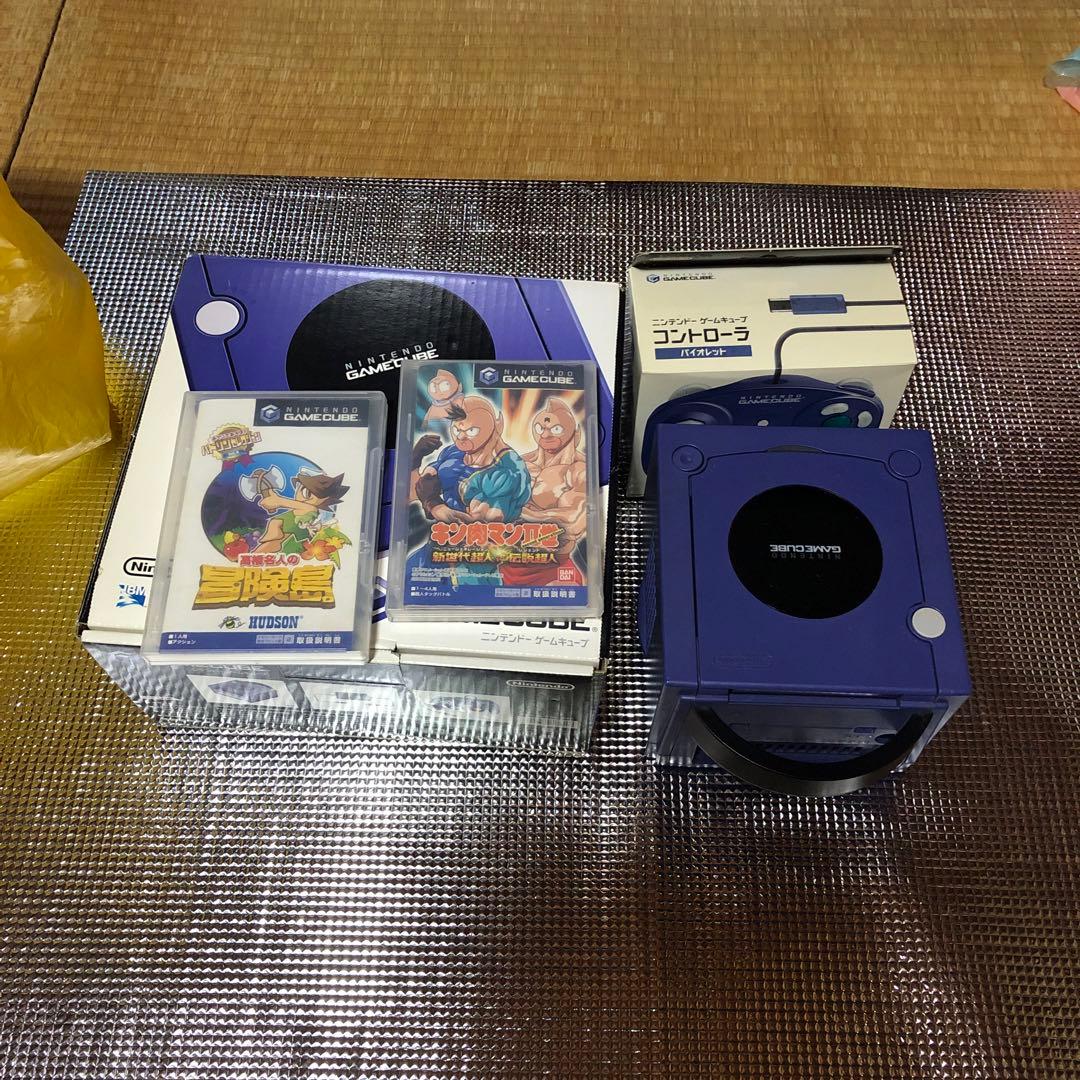 ゲームキューブセット　ゲーム3本付きコントローラー2個