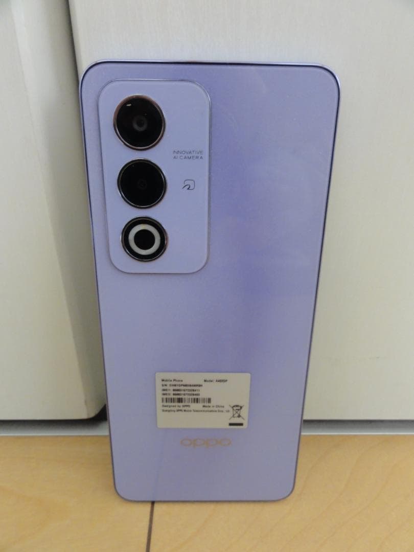 美品☆OPPO A3 5G A4020P 128GB パープル